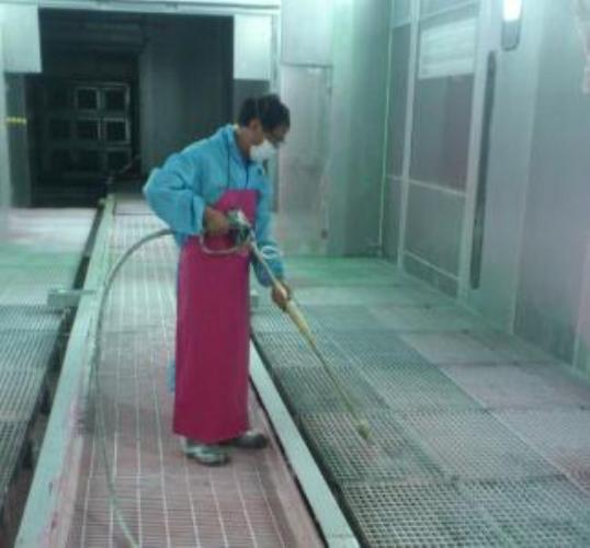 噴漆室格柵除漆清洗